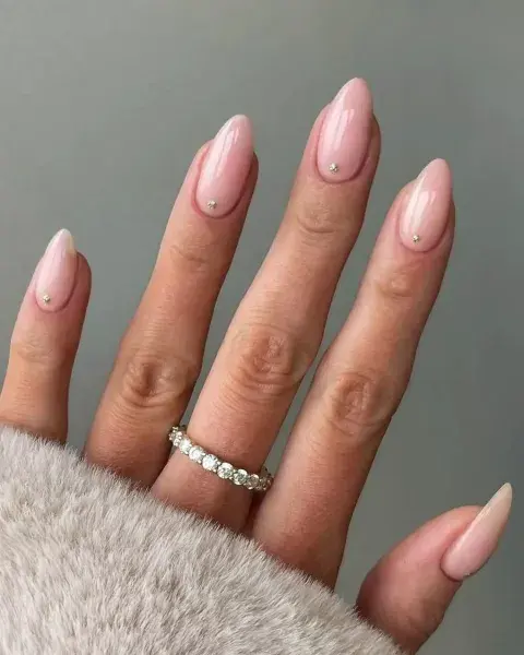 Uñas nude Uñas nude
