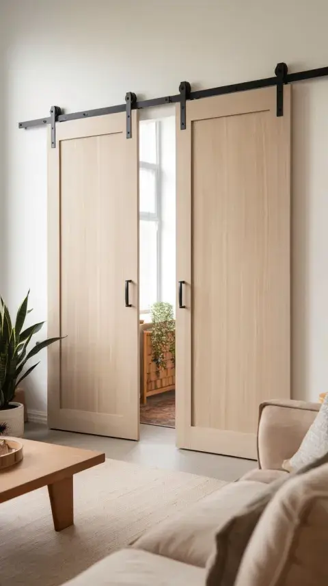 Foto de puerta corrediza. Foto de puerta corrediza.