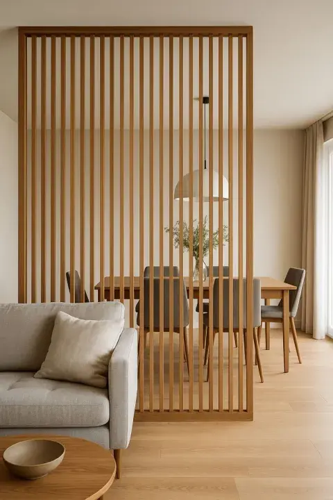 Living y comedor en un monoambiente: cómo separarlos visualmente sin paredes Living y comedor en un monoambiente: cómo separarlos visualmente sin paredes