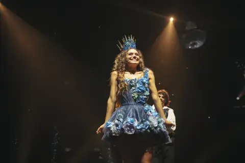 Margarita en el teatro