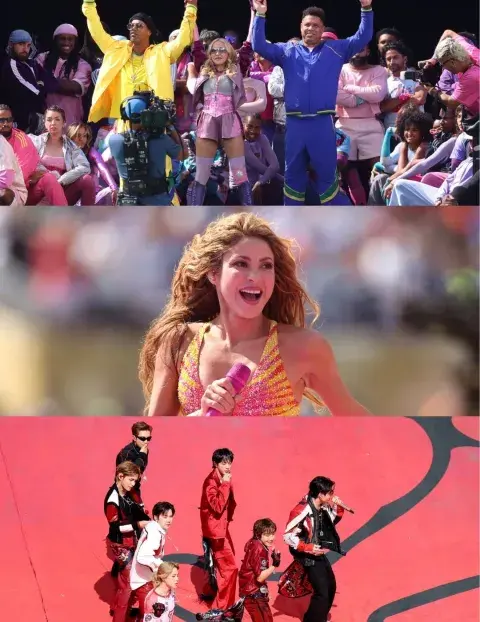 Foto del primer show de entretiempo del Mundial 2026.