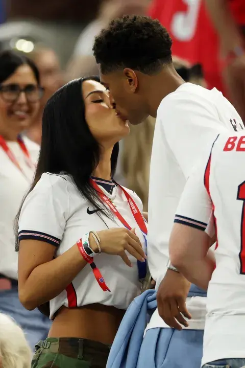 Foto de Ashlyn Castro y Jude Bellingham. Foto de Ashlyn Castro y Jude Bellingham.