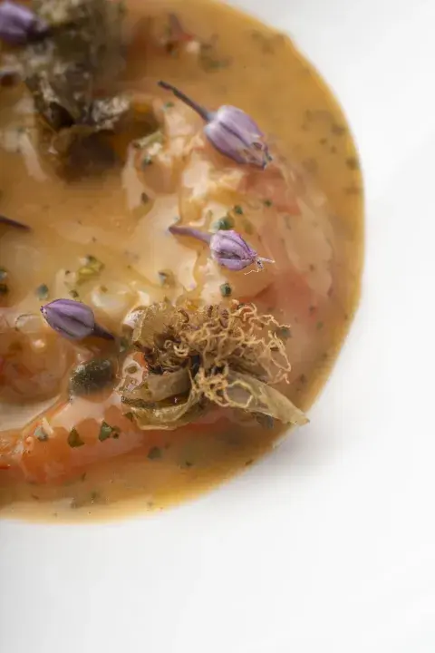 Plato de Centauro, estrella Michelin Plato de Centauro, estrella Michelin