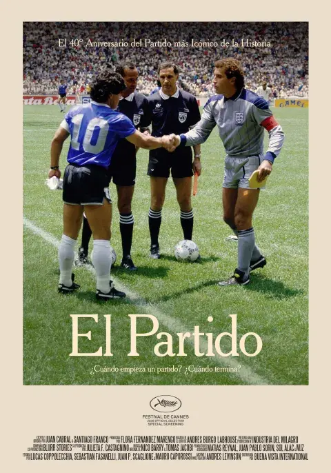 Póster de la película El Partido. Póster de la película El Partido.