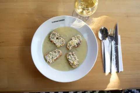 sopa de cebolla sopa de cebolla