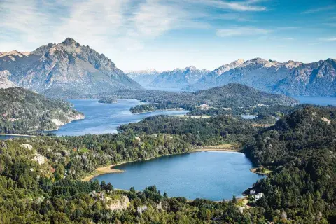 Panorámica de Bariloche: vista desde el Campanario