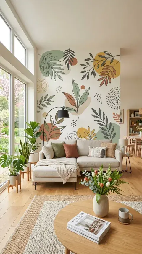 Decals, un recurso económico y simple para decorar paredes sin gastar de más., Decals, un recurso económico y simple para decorar paredes sin gastar de más.,
