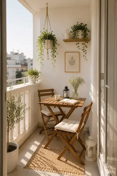 Balcón deco ideas para integrar a la casa