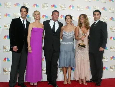 Foto del elenco de Friends. Foto del elenco de Friends.