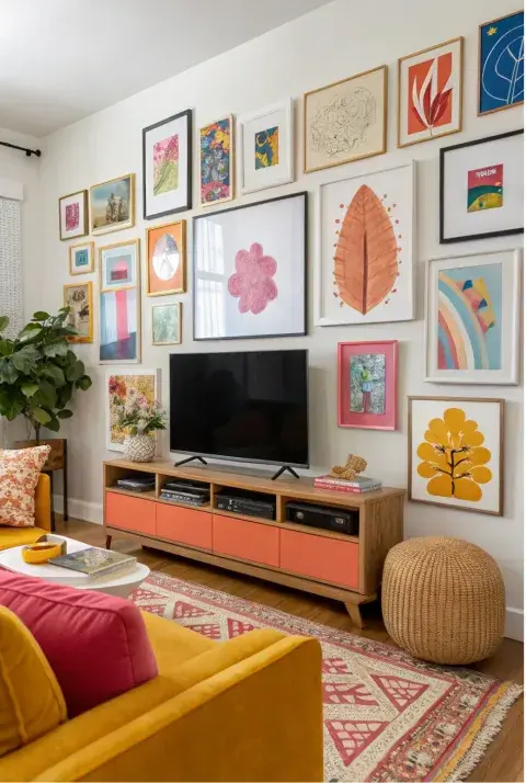 Foto de mueble de TV. Foto de mueble de TV.