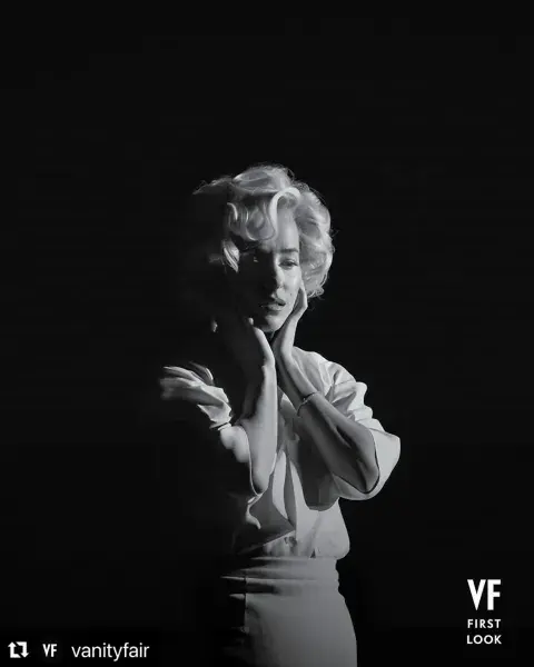 Las primeras imágenes de Dakota como Marilyn Las primeras imágenes de Dakota como Marilyn