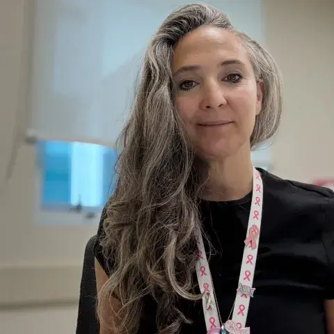  Dra. Carola Allemand, médica ginecóloga y mastóloga, servicio de ginecología del Hospital Italiano.