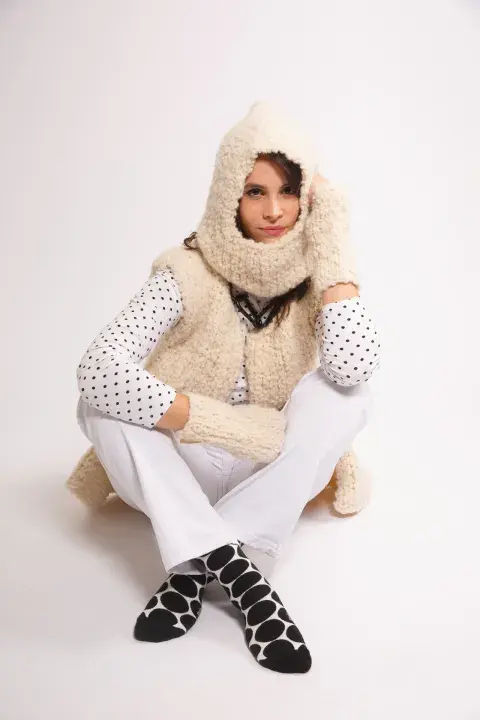 Mica Riera en la moda de invierno en OHLALÁ! Mica Riera en la moda de invierno en OHLALÁ!