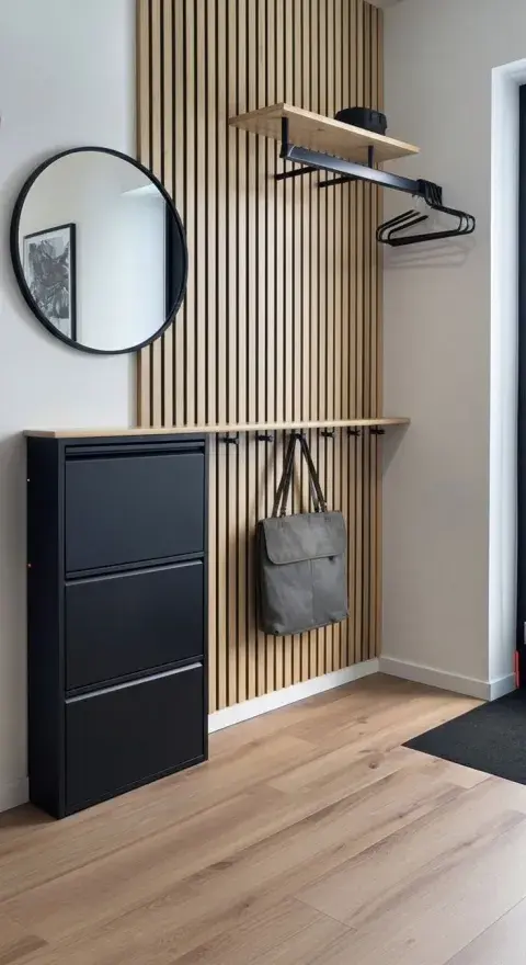 Foto de un recibidor. Foto de un recibidor.