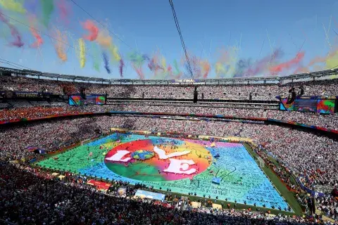 Foto del show de entretiempo del Mundial 2026. Foto del show de entretiempo del Mundial 2026.