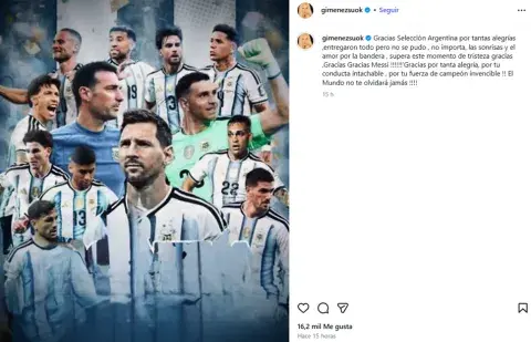 Mensaje de Susana Gimenez. Mensaje de Susana Gimenez.