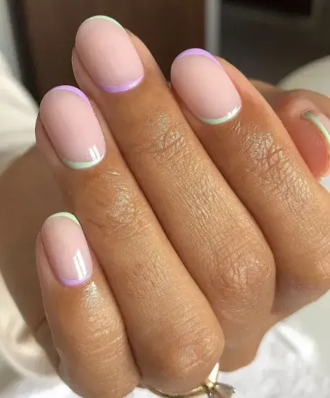 Uñas french Uñas french