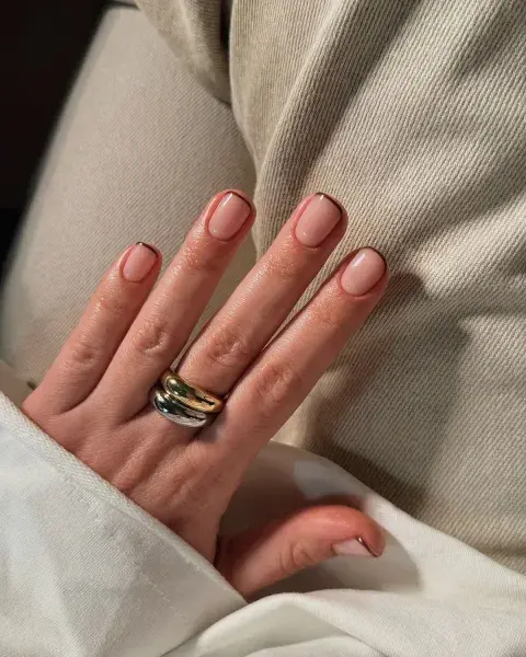 Uñas french Uñas french