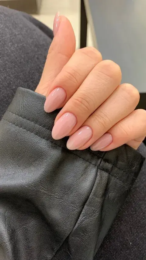 Nail art nude rosado. Nail art nude rosado.