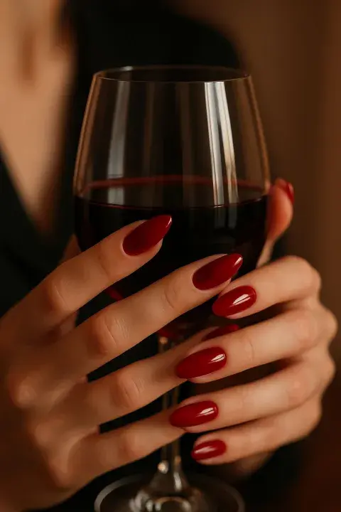 Uñas rojas. Uñas rojas.