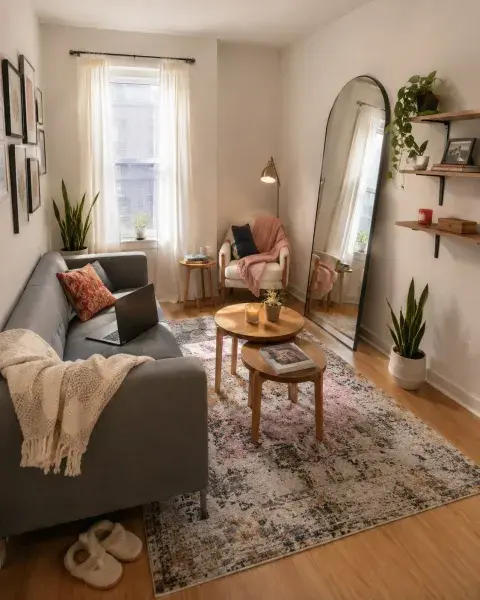 Dónde poner un espejo en el living para que quede bien y no sea un error de decoración Dónde poner un espejo en el living para que quede bien y no sea un error de decoración