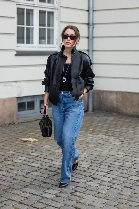 Look de medio tiempo con chaqueta Look de medio tiempo con chaqueta