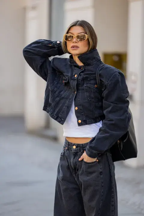 Look de medio tiempo con chaqueta Look de medio tiempo con chaqueta