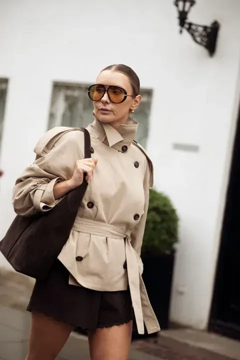 Look de medio tiempo con chaqueta Look de medio tiempo con chaqueta