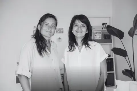 Las médicas Flor Giecco y Sandra Fernández Las médicas Flor Giecco y Sandra Fernández
