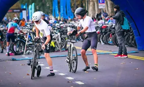 Carrera de bicicletas