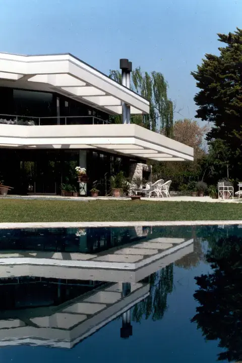 La casa donde se filmó Moria. La casa donde se filmó Moria.