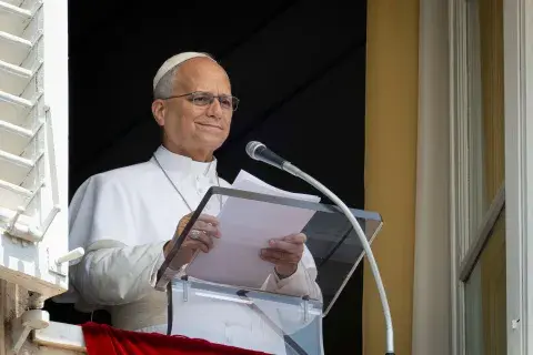 El Papa León XIV en el balcón El Papa León XIV en el balcón