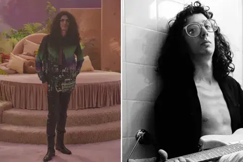 Giuliano Pianetti es Fito Páez en la srie Moria. Giuliano Pianetti es Fito Páez en la srie Moria.