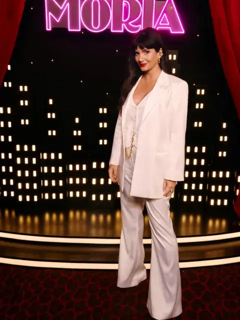 Griselda Siciliani en la avant premiere Griselda Siciliani en la avant premiere