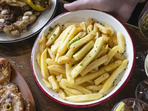 papas fritas papas fritas