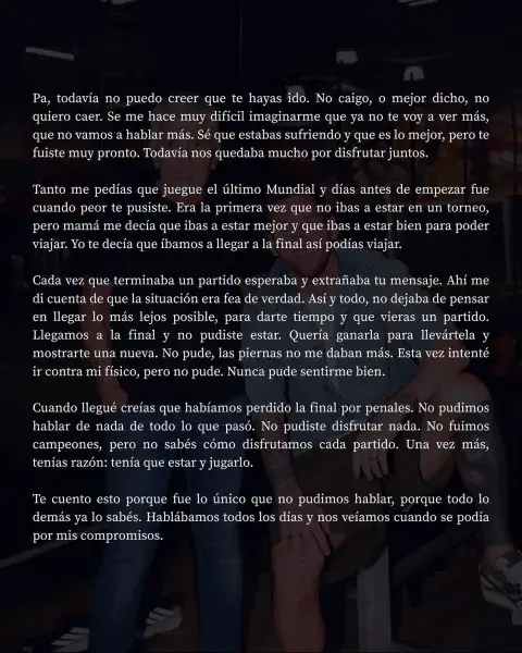 La carta de Lionel-Messi-y-su-padre-Jorge-Messi La carta de Lionel-Messi-y-su-padre-Jorge-Messi