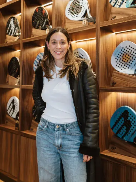 Mai Pistiner sonriente Mai Pistiner sonriente