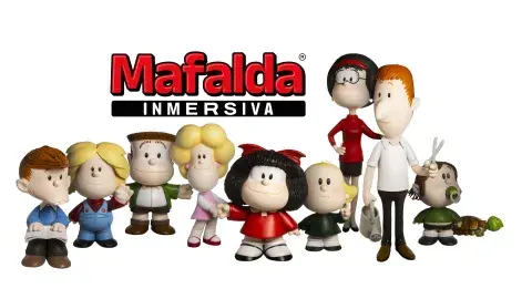 mafalta con amigos y familia