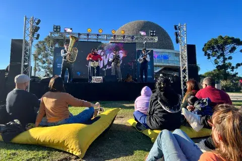 Show musical en el Planetario