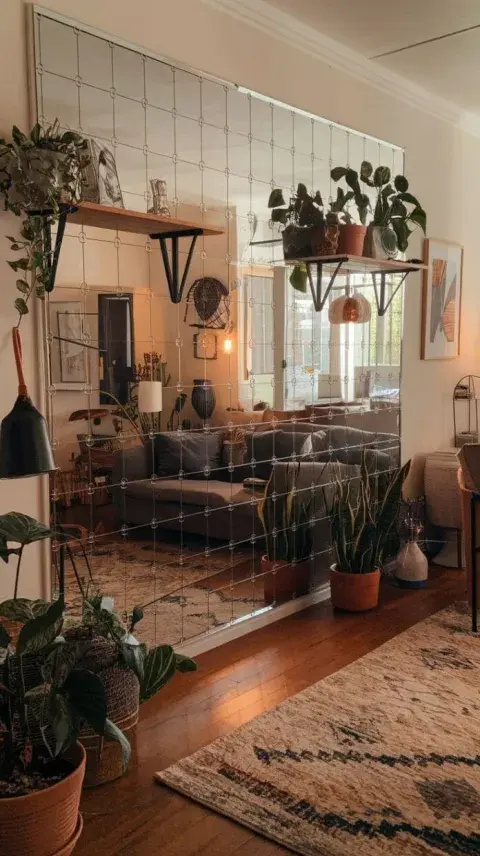 Cómo renovar una pared sin pintar: papel mural, molduras y espejos como alternativas Cómo renovar una pared sin pintar: papel mural, molduras y espejos como alternativas