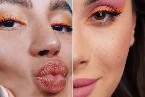 Maquillaje de color