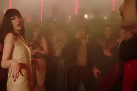 Sofía Gala en una escena de Moria. Sofía Gala en una escena de Moria.