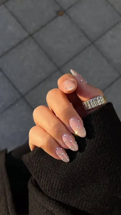 Uñas con brillo