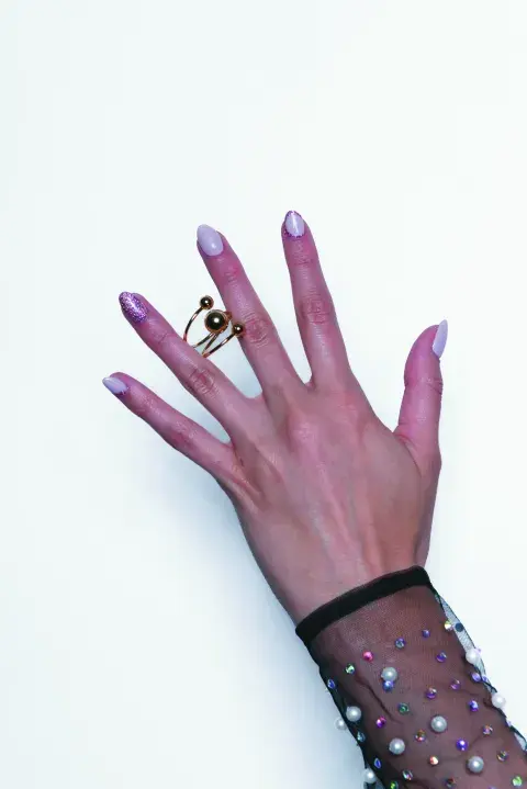 Tendencias en uñas- brillos Tendencias en uñas- brillos