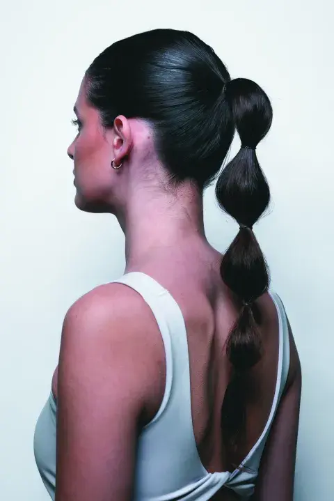 Tendencias en pelo- buble pony tail Tendencias en pelo- buble pony tail