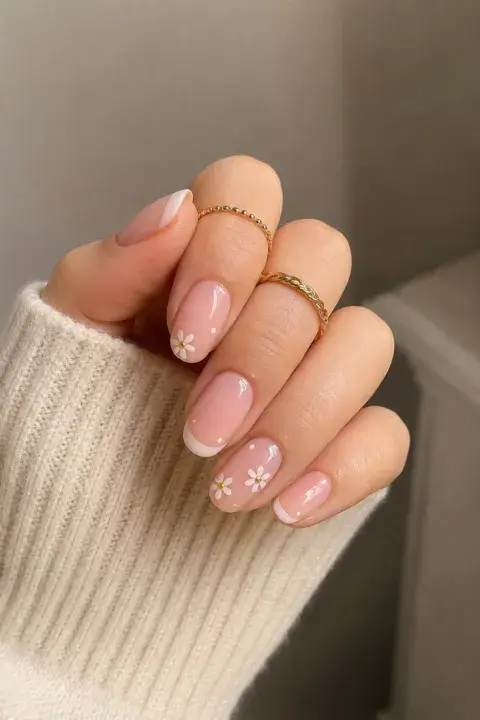 Uñas de flores en primavera 2026