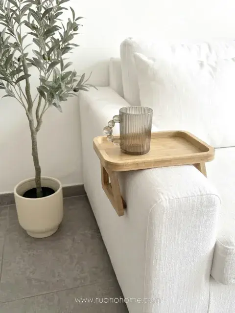 Bandeja para el sillón de bamboo Bandeja para el sillón de bamboo