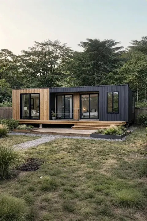 Foto de casa container.