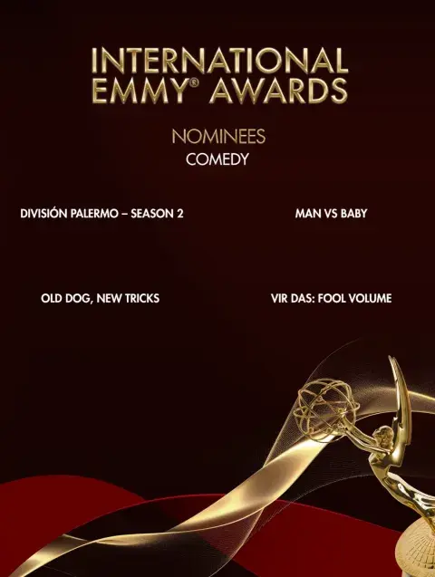 Foto de Mejor Serie de Comedia en los Emmy Internacionales 2026. Foto de Mejor Serie de Comedia en los Emmy Internacionales 2026.
