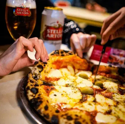 pizza con queso pizza con queso